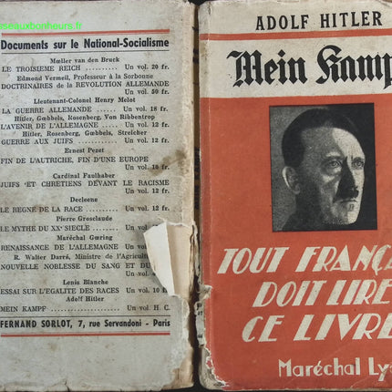 Mein Kampf - Adolf Hitler - livre