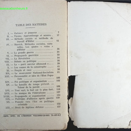 Mein Kampf - Adolf Hitler - livre