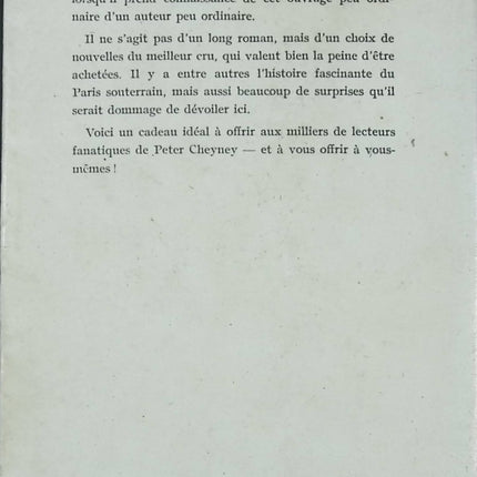 Du pas banal – roman policier et suspense psychologique de Peter Cheney - livre
