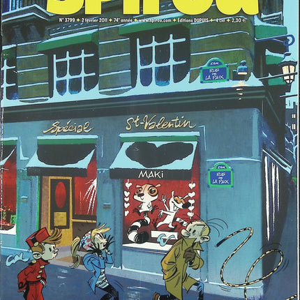 Spirou Hebdo 42 numéros année 2011 magazine BD occasion – bande dessinée jeunesse aventures humour collection - Livre