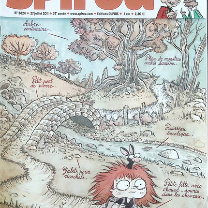 Spirou Hebdo 42 numéros année 2011 magazine BD occasion – bande dessinée jeunesse aventures humour collection - Livre