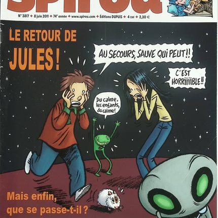 Spirou Hebdo 42 numéros année 2011 magazine BD occasion – bande dessinée jeunesse aventures humour collection - Livre