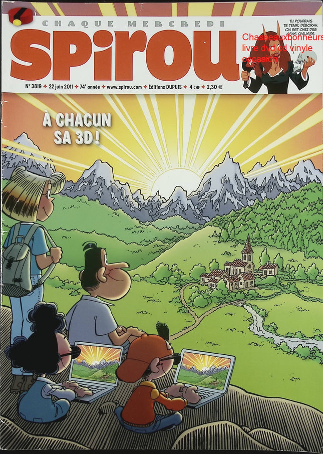 Spirou Hebdo 42 numéros année 2011 magazine BD occasion – bande dessinée jeunesse aventures humour collection - Livre