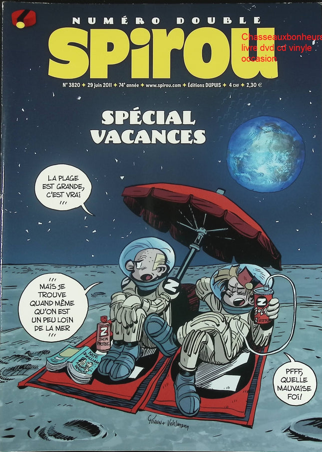 Spirou Hebdo 42 numéros année 2011 magazine BD occasion – bande dessinée jeunesse aventures humour collection - Livre