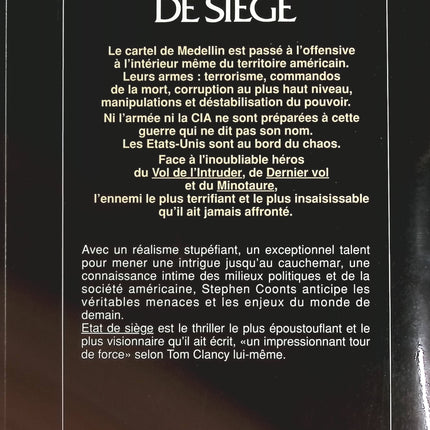 Etat de Siège - Stephen Coonts - livre