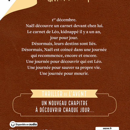 Le Roman maudit – Édition Collector – Franck Thilliez – Thriller de l’Avent haletant, énigme macabre et boucle temporelle terrifiante - Livre