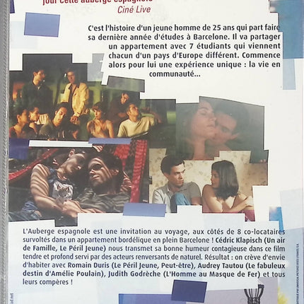 L'Auberge espagnole - Romain Duris, Cecile Defrance, Judith Godreche - cassette vidéo vhs K7