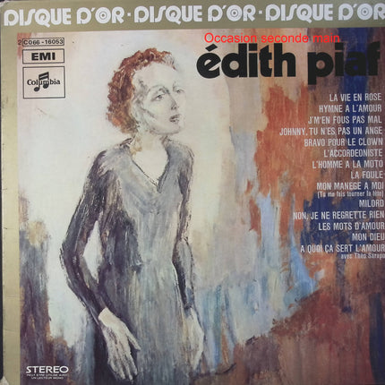 Edith Piaf – Le Disque D'Or D'Edith Piaf – Vinyle 33 tours Columbia 2C 066 16053 occasion - Disque vinyle 33 tours