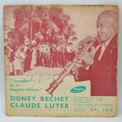Sidney Béchet - Memories of New Orleans - 45 rpm vinyl record