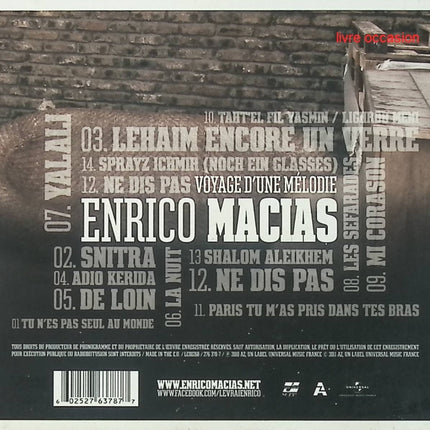 Scene Notebooks - Patricia Kaas - CD