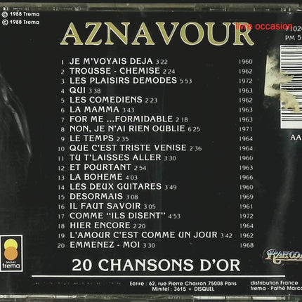 Scene Notebooks - Patricia Kaas - CD