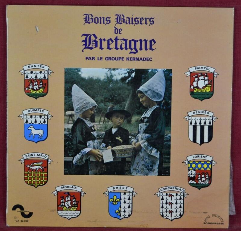 Grüße aus der Bretagne – Kernadec – 33 U/min Vinyl-Schallplatte