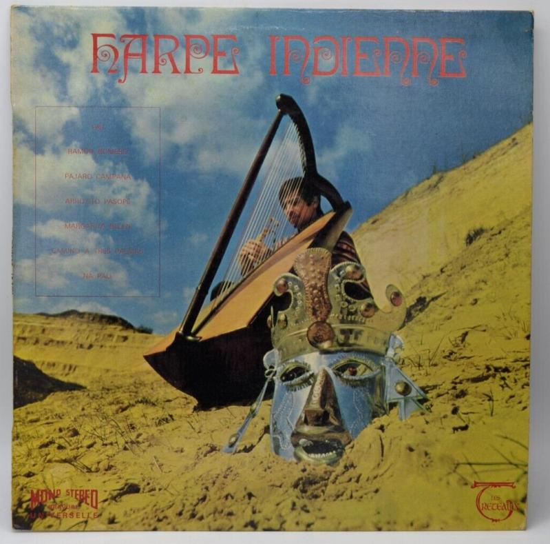 harpe indienne - disque vinyle 33 tours