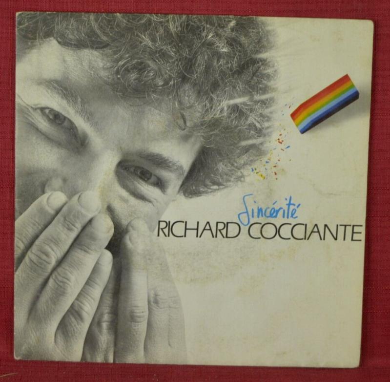 Sincerity - Richard Cocciante - 45 rpm vinyl record