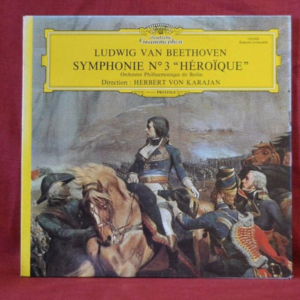Beethoven - Symphonie n°3 héroïque - disque vinyle 33 tours