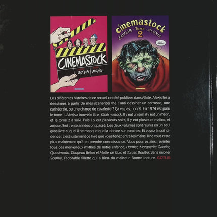Cinémastock – L’intégrale – Marcel Gotlib, Alexis – BD humour, parodie de cinéma, satire et culture cinématographique - Livre BD