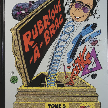 Rubrique-à-Brac Tome 5 – Gotlib Marcel – BD humour absurde, satire, parodie et bande dessinée française culte - Livre BD