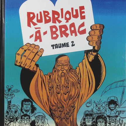 Rubrique-à-Brac Tome 2 – Gotlib – BD humour absurde, satire, parodie et bande dessinée française culte - Livre BD