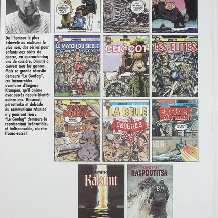 Le Goulag – Tome 12 – Halte à la viscère – Dimitri – BD d'humour satirique et aventures d'Eugène Krampon - Livre BD