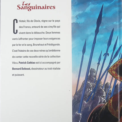 Frédégonde - Tome 1 - Les Sanguinaires - Patrick Cothias Dufosse - Livre BD