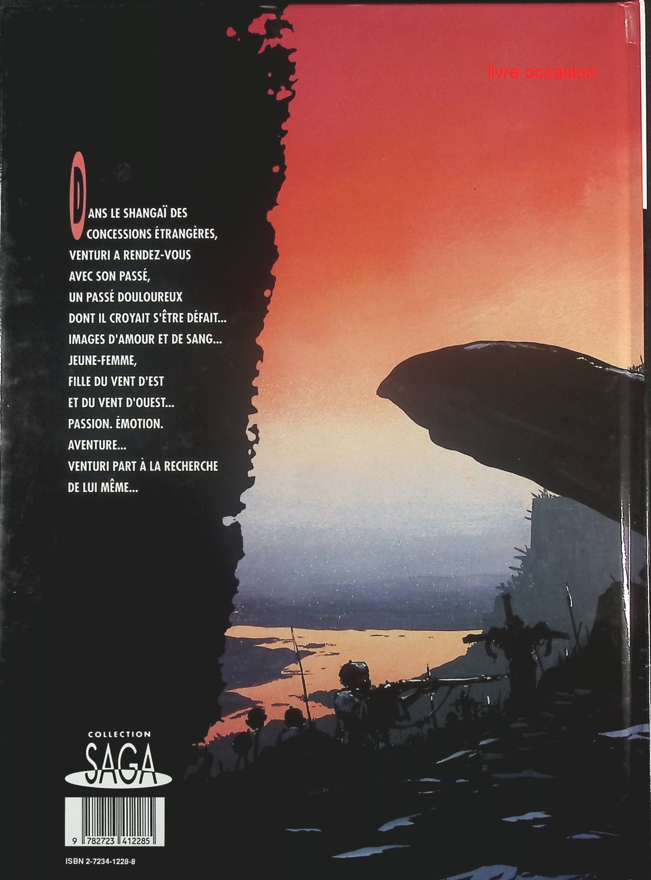 La langue du dragon de feu - Tome 1 - Le Voyage du bateleur - Philippe Richelle Jean Yves Delitte - Livre BD