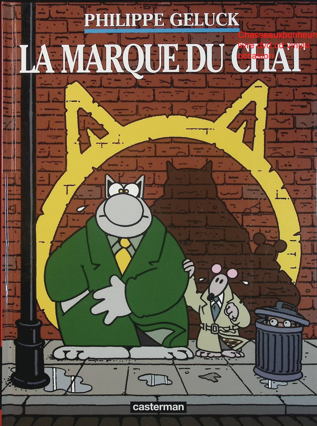 Le Chat, Tome 14 – La Marque du Chat – Philippe Geluck – BD humour et gags cultes d’occasion - Livre BD