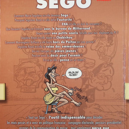 Tout sur Ségolène – Sylvain Frécon & Jean-Philippe Salmon – Satire politique et humour d’occasion - Livre BD