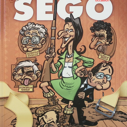Tout sur Ségolène – Sylvain Frécon & Jean-Philippe Salmon – Satire politique et humour d’occasion - Livre BD