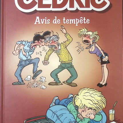 Cédric – Avis de tempête – bande dessinée humoristique de Laudec et Cauvin – aventures scolaires et familiales - livre BD
