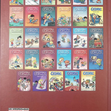 Cédric – Avis de tempête – bande dessinée humoristique de Laudec et Cauvin – aventures scolaires et familiales - livre BD