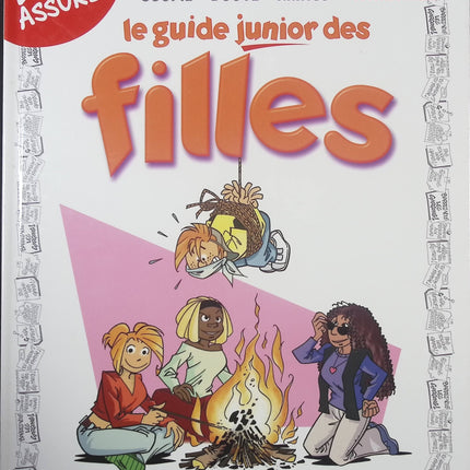 Les Guides Junior – Tome 2 : Les filles – guide ludique et humoristique pour enfants – Jacky Goupil, Sylvia Douyé et Jean-Marc Krings - livre BD