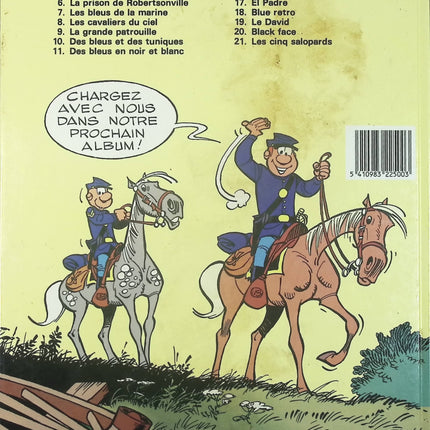 Les Tuniques Bleues - tome 21 - Les cinq salopards - Raoul Cauvin - livre BD
