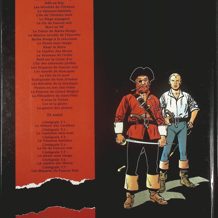 La Guerre des pirates - Tome 24 - Barbe Rouge - Jean Ollivier Christian Gaty - Livre BD