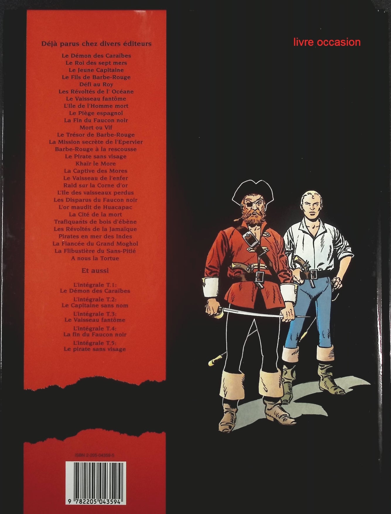 A nous la tortue - Tome 29 - Barbe Rouge - Jean Ollivier Christian Gaty - Livre BD