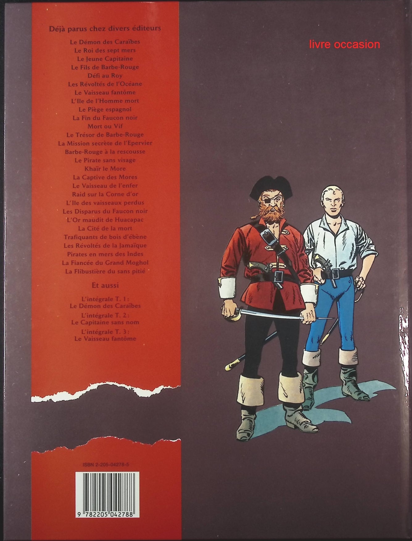 La Flibustière du Sans-Pitié - Tome 28 - Barbe Rouge - Jean Ollivier Christian Gaty - Livre BD