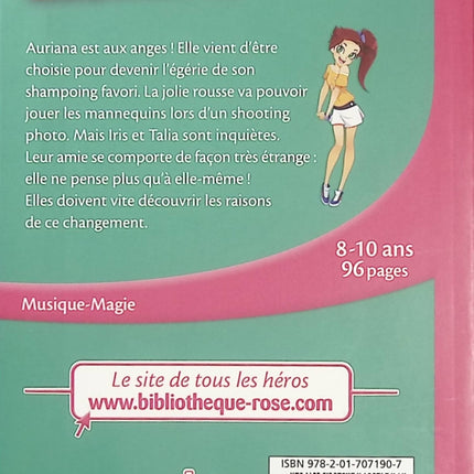 LoliRock Tome 20 – Princesse Maléfique – Roman jeunesse fantastique, magie et aventures des héroïnes de la série - Bibliothèque Rose - Livre