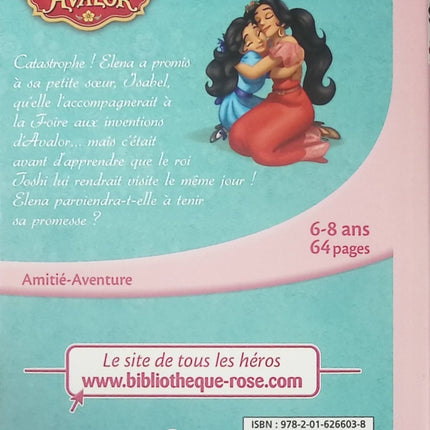 Elena d'Avalor - Une soeur modèle - Bibliothèque rose - Livre