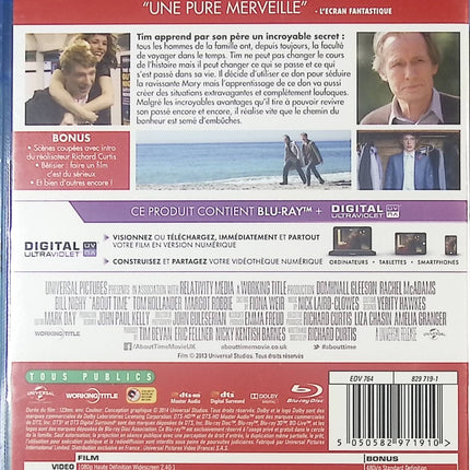 Il était Temps - Domhnall Gleeson, Rachel McAdams, Bill Nighy - Blu-ray
