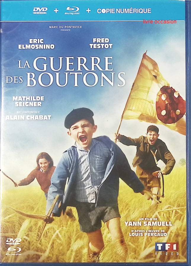 La Guerre des boutons - Eric Elmosnino, Mathilde Seigner, Fred Testot - Blu-ray + DVD
