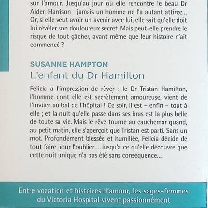 La vocation d'une sage-femme  L'enfant du Dr Hamilton - Alison Roberts, Susanne Hampton - Livre