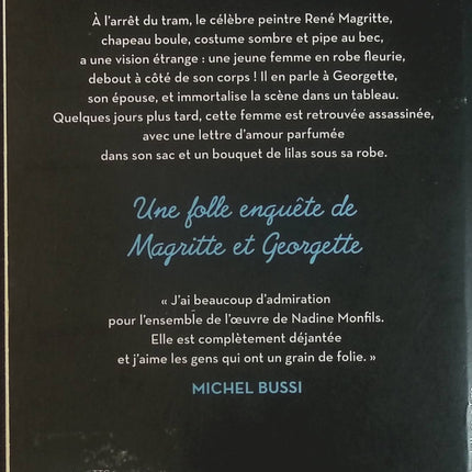 Les folles enquêtes de Magritte et Georgette, tome 1 : Nom d'une pipe ! - Nadine Monfils - Livre