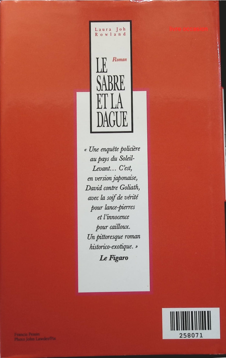 Le sabre et la dague - Laura Joh Rowland - Livre