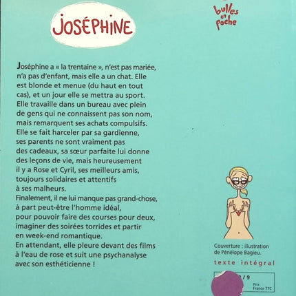 Joséphine - Pénélope Bagieu - livre