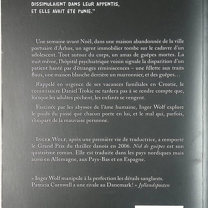 Nid de guêpes - Inger Wolf - Livre