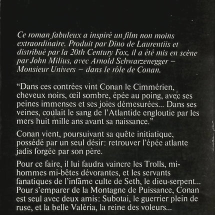 Conan le barbare - Lyon Sprague de Camp Lin Carter - Livre