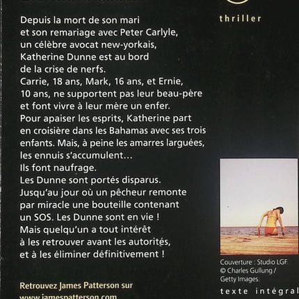 Dernière escale - James Patterson - Livre