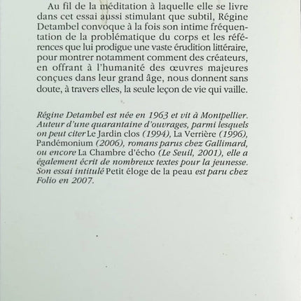 Le Syndrome de Diogène - Eloge des vieillesses - Régine Detambel - Livre