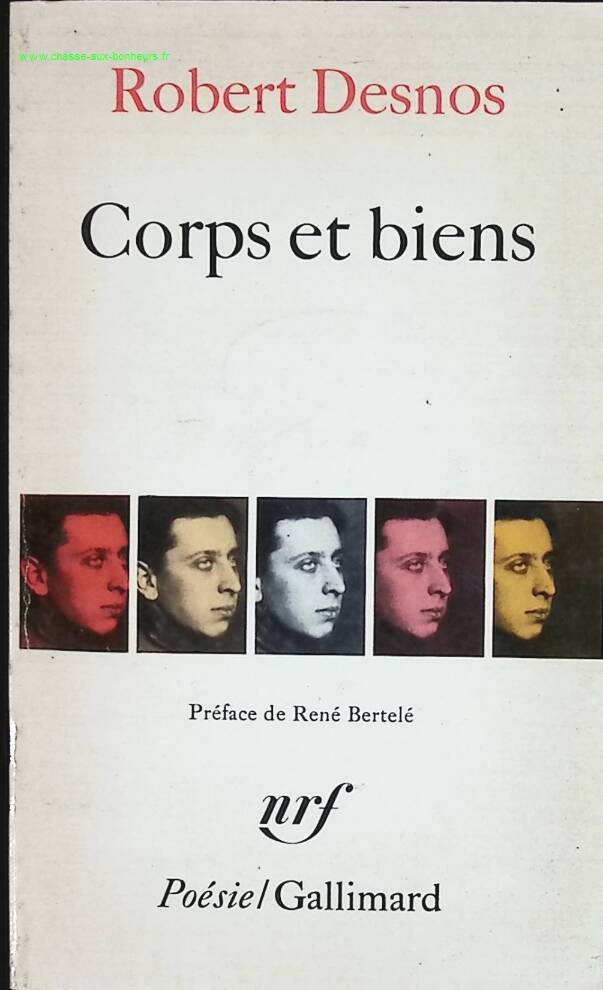 Corps et biens - Robert Desnos - livre