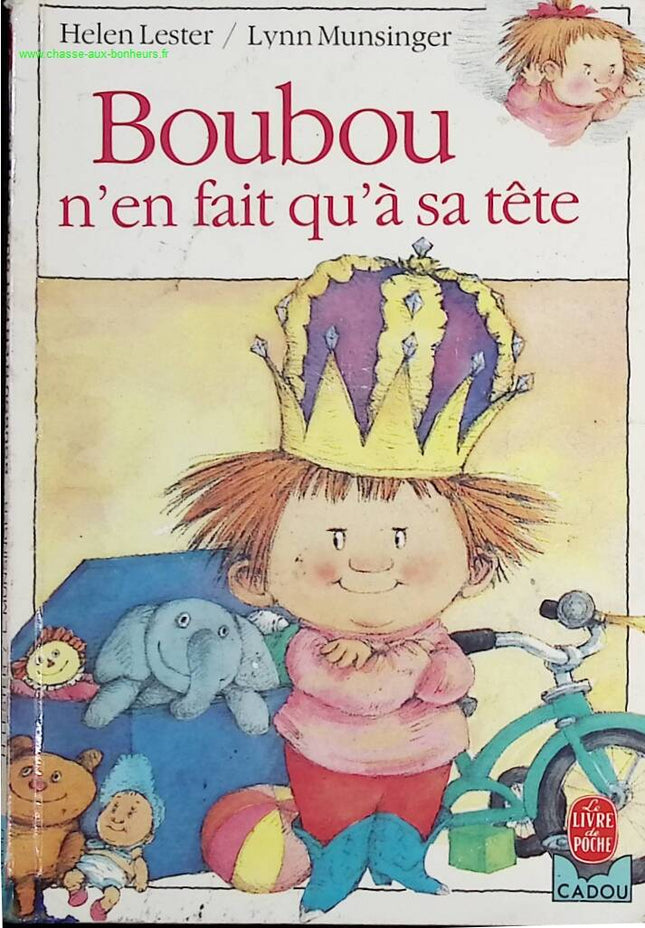 Boubou Does What He Wants - Helen Lester - Book