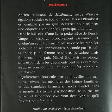 Männer, die Frauen nicht mochten Millennium 1 - Stieg Larsson - Buch